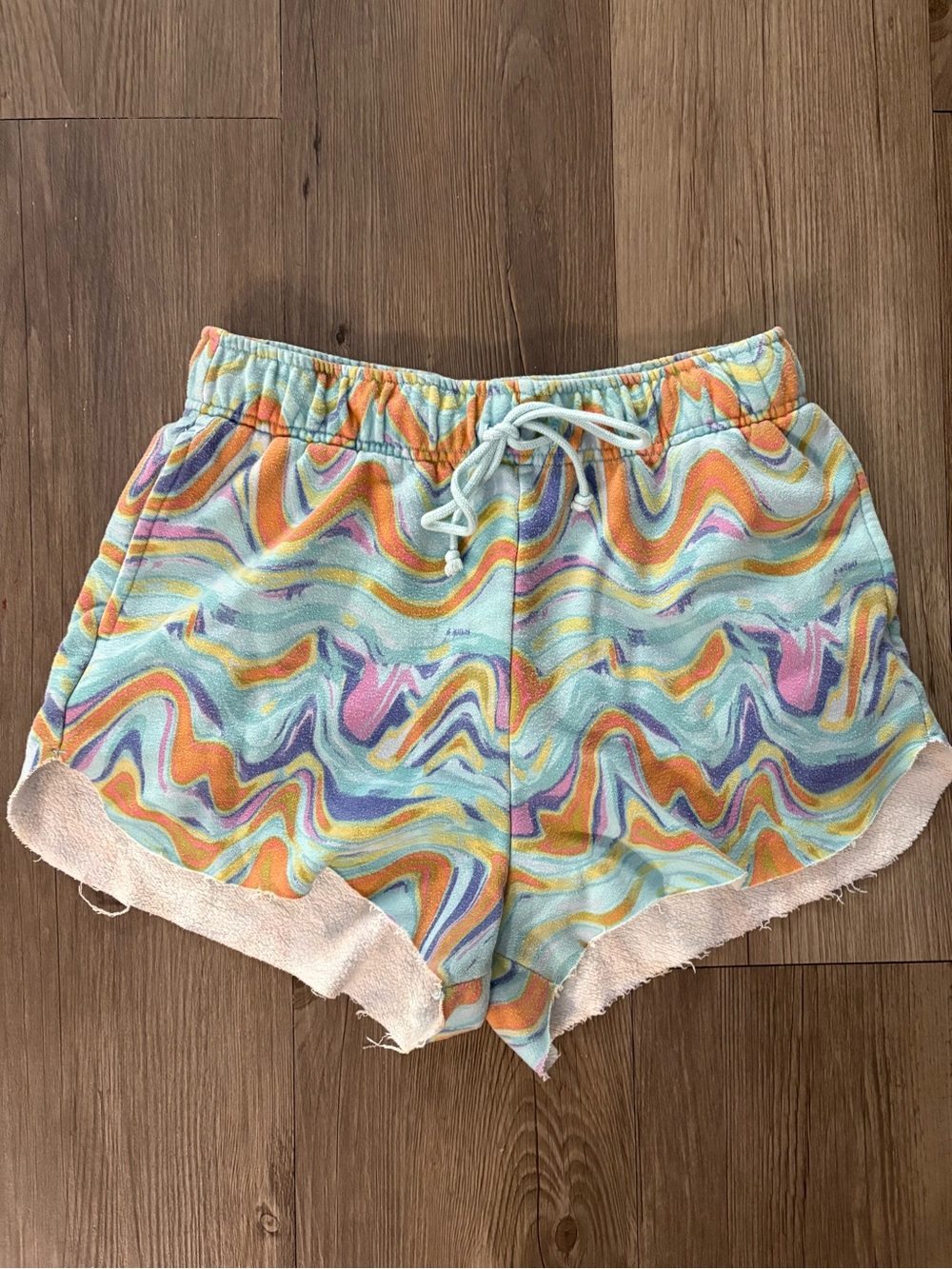 Wild Fable Multicolored Casual Knit Shorts